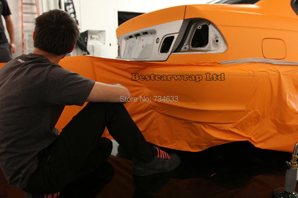 orange matt wrap orange matte film wrap foile 3m.jpg