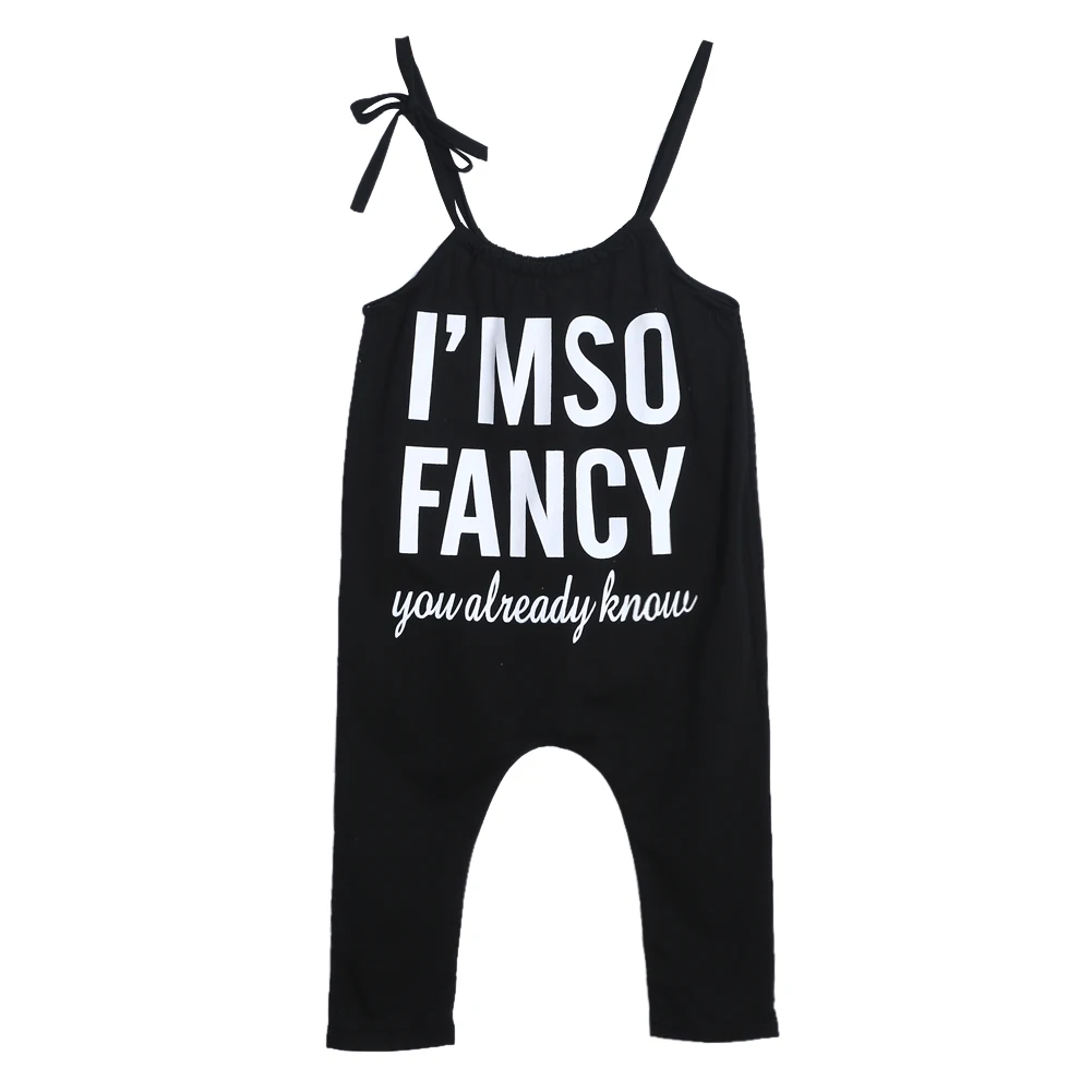 Toddler Kids Cotton Overalls European Style Boys Girls Pants font b Baby b font Letter Print