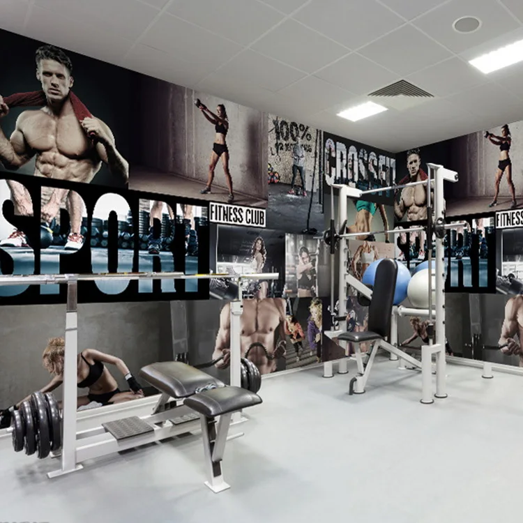Custom Size Photo Customized 3D stereo sports wallpaper gym yoga basketball stadium playground wallpaper mural Custom Size Photo Customized 3D stereo sports wallpaper gym yoga basketball stadium playground wallpaper mural
