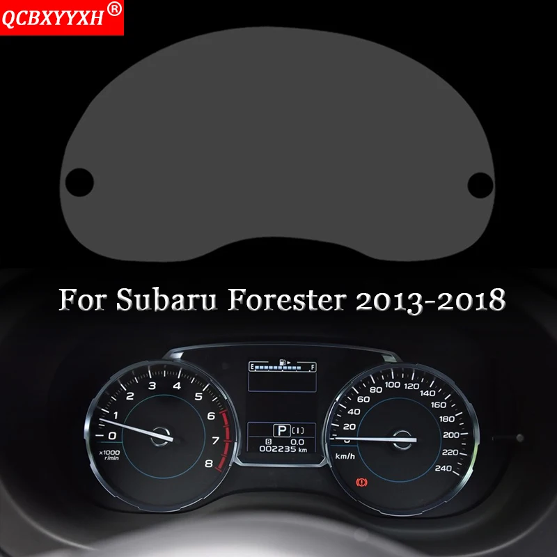 

Car Styling Car Dashboard Paint Protective Film Sticker Light Transmitting Automobiles Accessories For Subaru Forester 2013-2018