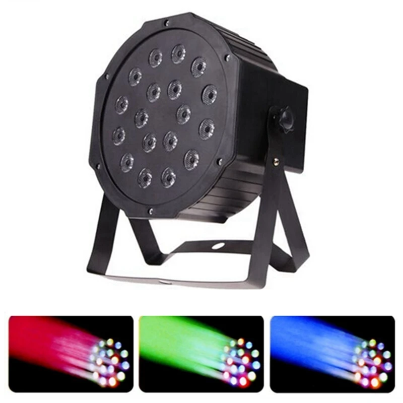 100 New Professional DMX512 LED Stage Lights 18 RGB PAR LED DMX Stage