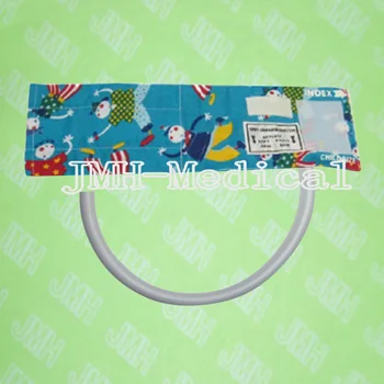

Reusable Child cartoon single tube NIBP cuff of the nylon,suitable for 18.4-26.7cm arm cricumference.