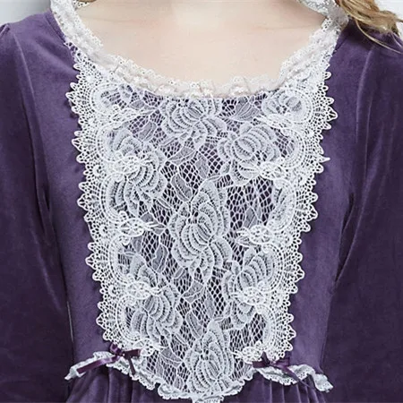 Ночная рубашка женская зимняя бархатная|sleepwear nightgown|nightgowns womenwomens nightgown sleepwear |