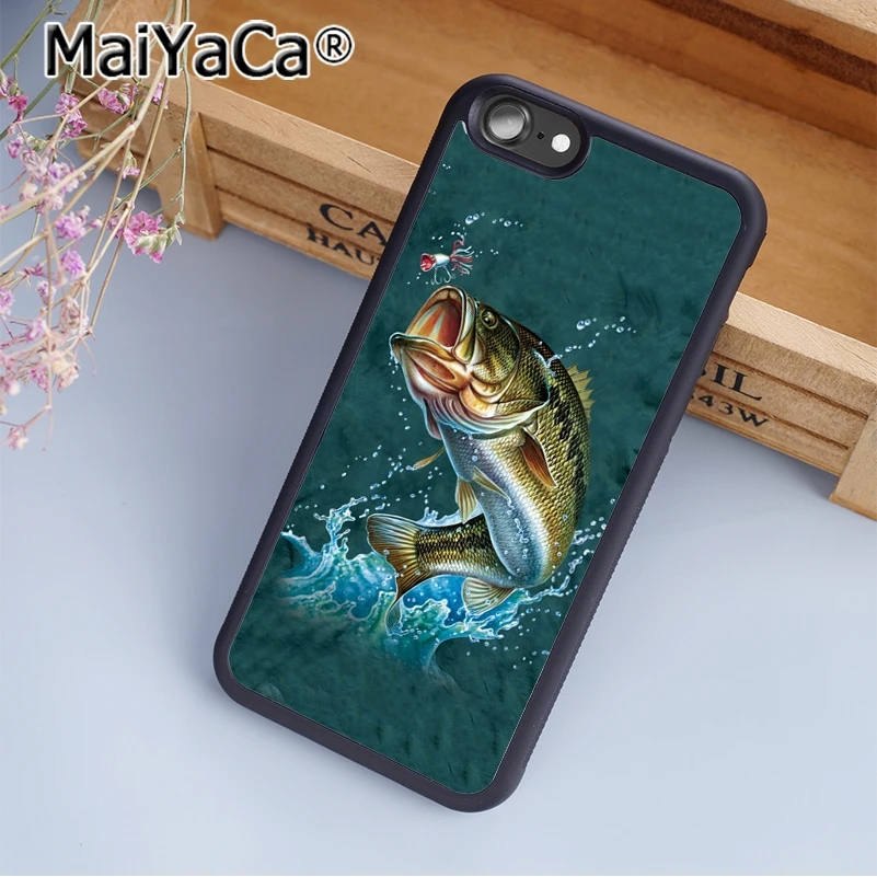 MaiYaCa Big lively fish Phone Case Cover for iPhone 5 5s 6 6s 7 8 Plus