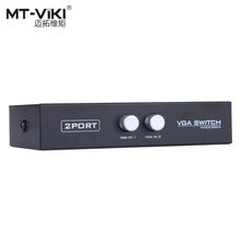 VGA Switch 2 input Port 1 output D-sub switcher PC Selector monitor share MT-VIKI Maituo 15-2CF