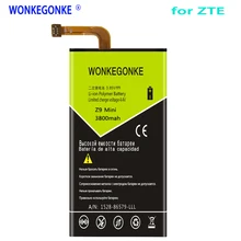 WONKEGONKE 3800 мАч Li3828T44P6hA74140 для zte Нубия Z9 мини NX510j NX511J NX512j NX518j Z9 MAX Z9 плюс высокое качество батареи