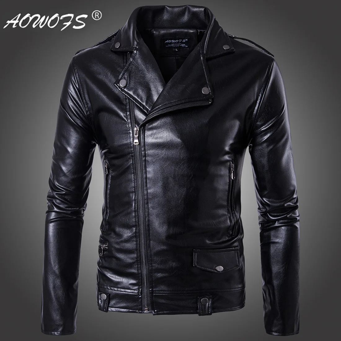  2018New arrive brand motorcycle leather jacket men, men's leather jacket ,mens leather jackets coats