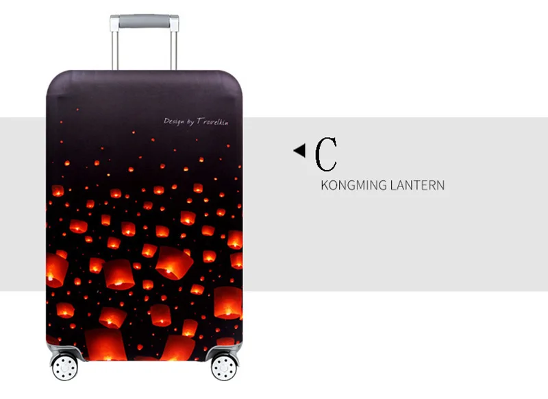 LXHYSJ эластичные Защитные чехлы для багажа, Чехол для багажа, подходит для 18-32 дюймов, чехол Чехол для багажа, аксессуары для путешествий