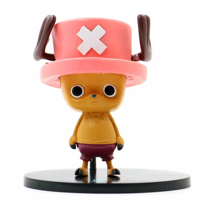 

5" ONE PIECE Modelling Of The King The Straw Hat Pirates Q-Version Tony Tony Chopper PVC Action Figure Collectible Model Toy B23