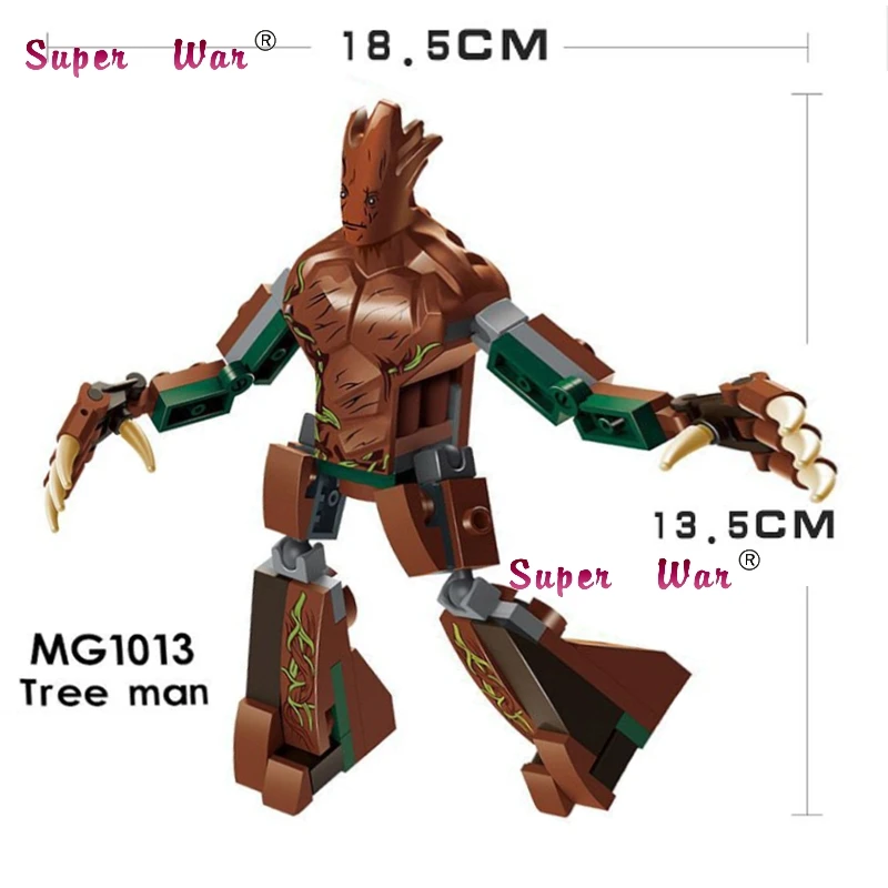 

Model Building Blocks Assemble Bricks sets Tree Man Marvel Avengers Figure Giantman Antman gift Super Heroes toys for children