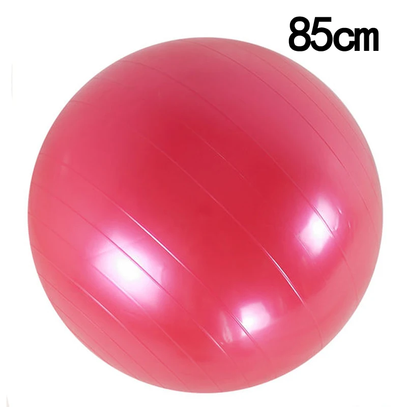 Hongxiang спортивные мячи для йоги Bola Пилатес фитнес спортзал фитбол для баланса Пилатес тренировки Массажный мяч 45 см 55 см 65-75 см - Цвет: 85CM