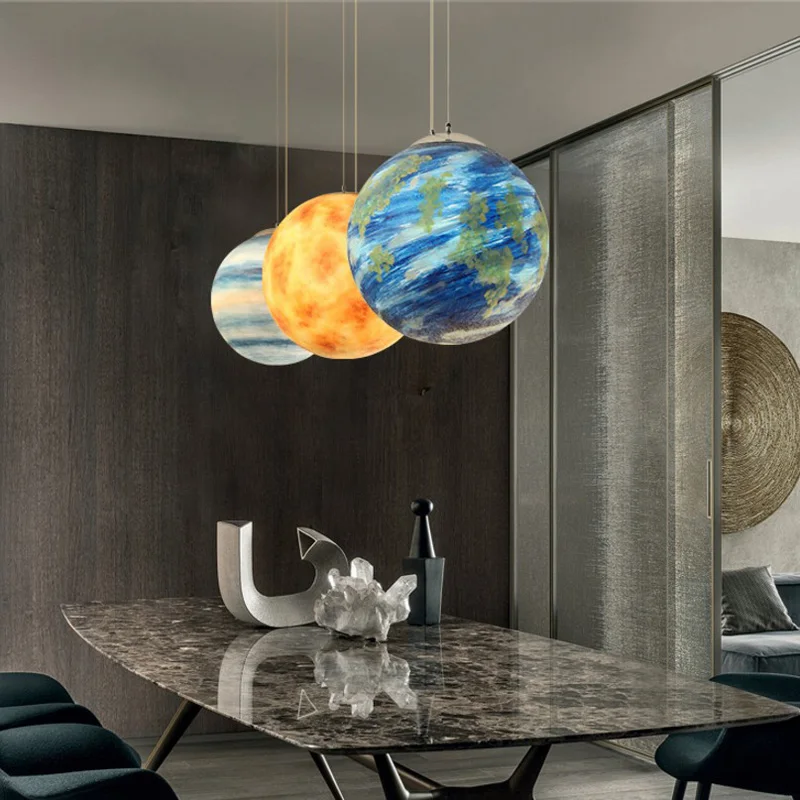 Us 26 0 35 Off Modern Creative Hand Painted Eight Planets Pendant Light Fixture Home Decor Living Room Universe Resin E27 Bulb Lamp In Us 26 0 35 Off Modern Creative Hand Painted Eight Planets Pendant Light Fixture Home Decor Living Room Universe Resin E27 Bulb Lamp In