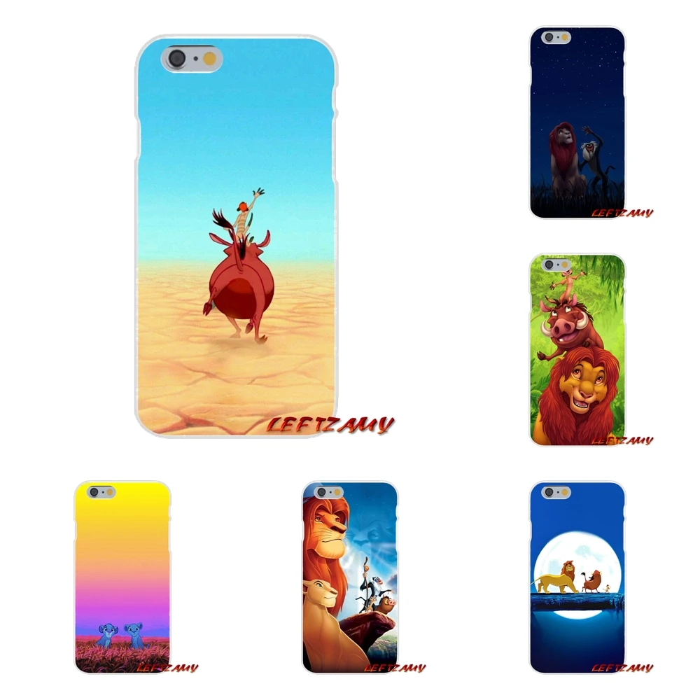 For Sony Xperia M2 M4 M5 E3 XA Aqua Z Z1 Z2 Z3 Z5 compact LG K4 7 8 10 V20 V30 2017 Simba And Nala Accessories Phone Cases Cover | Мобильные