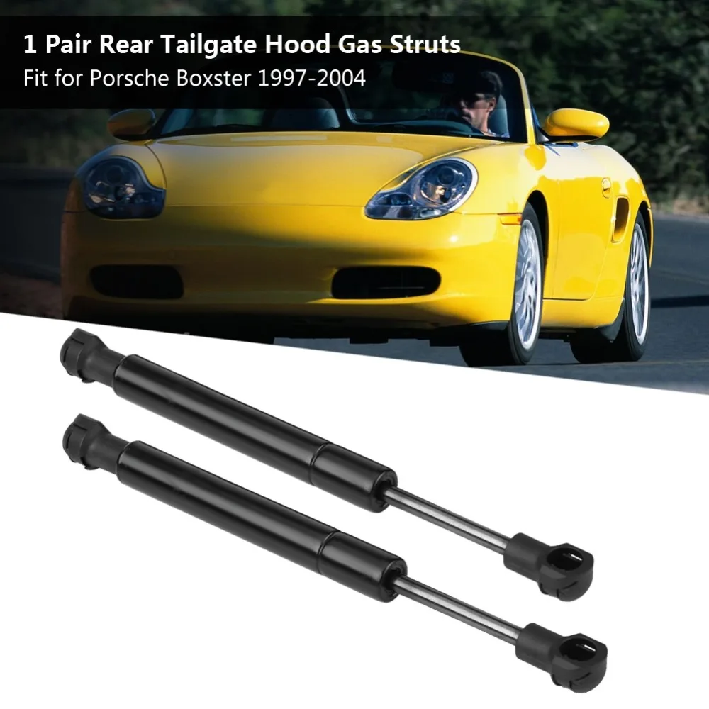 

2pcs Car Rear Tailgate Hood Gas Struts Lift Spring Support Lifters for Porsche Boxster 1997 1998 1999 2000-2004 98651295100