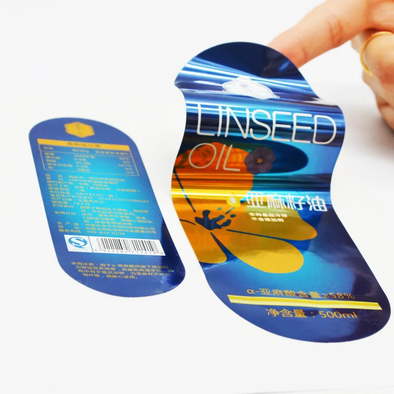 

custom stickers/light silver/logo label printing/transparent adhesive sticker PVC vinyl paper waterproof DIY