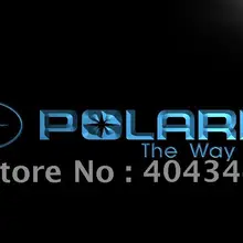 LG142-Polaris снегоход логотип светодиодный неоновый светильник знак