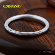 999 fine silver sterling silver jewelry bracelet free shipping Frosted Heart Sutra Creative koraba fine jewelry natural millettia dielsiana bracelet retro couple gifts free shipping