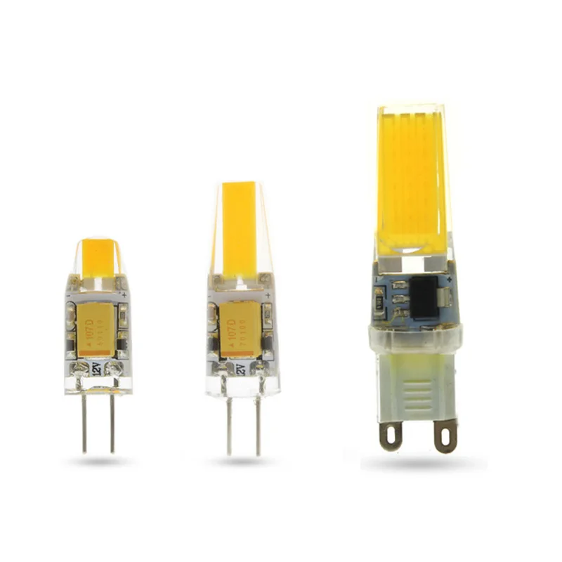 

Mini G9 LED Lamp 12V DC/AC 220V 3W 6W 9W LED G4 Bulb Chandelier Light Super Bright G4 COB LED Light Lampada LED Replace Halogen