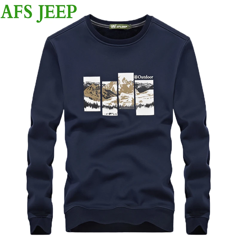 Best Selling AFS JEEP Autumn High Quality Brand men hoodie Keep warm