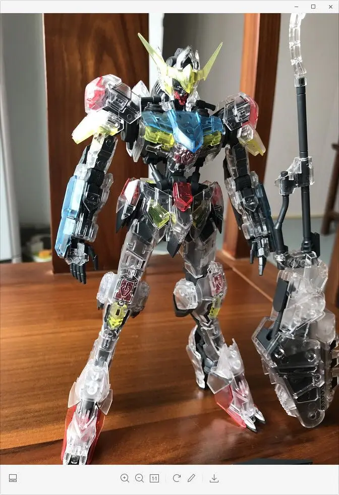 Moulder Soul Barbatos шестая форма Hirm прозрачная Ограниченная серия только эта партия GUNDAM Модель экшн детская игрушка-фигурка подарок