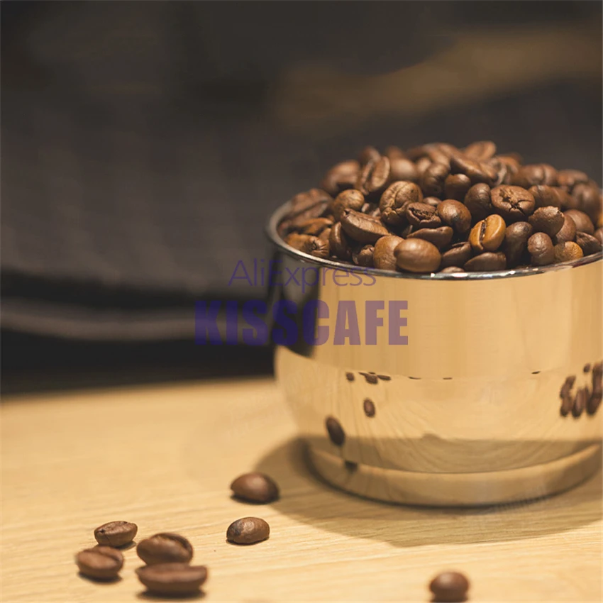 Нержавеющая сталь кофе контейнер для хранения фасоли кофе зерен шлифовальный станок для бариста Инструменты Аксессуары для приготовления эспрессо