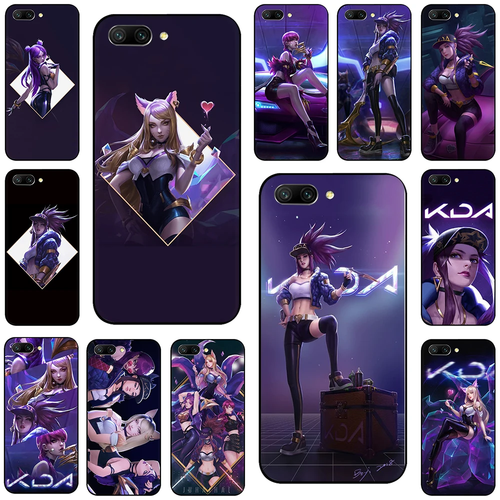 

League of Legends kda kaisa Soft TPU Case for Huawei Honor 10 8 9 Lite 6A 7A Pro 7c 7x 8c 8x Nova 3 3i Y5 Y9 Y6 Y7 Prime