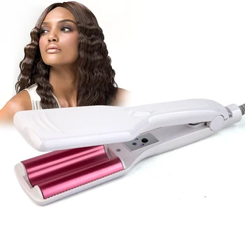 

Professional Hair Curling Iron Ceramic Hair Wave Tool Triple Barrels Hair Waver Curl Deep Wave Curler Perm Splint Styling Tools