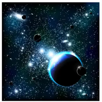 

Custom 3d ceiling wallpaper mural HD Earth Milky Way Sun Sky Ceiling Fresco Zenith mural wallpapers for living room decoration