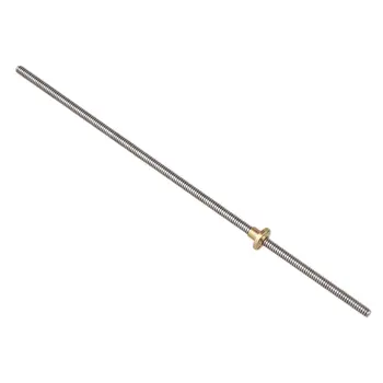 

Stainless Steel L400mm D8mm 2/8mm Lead Screw Rod with Nut Z Axis for 3D Printing General Machine Tool