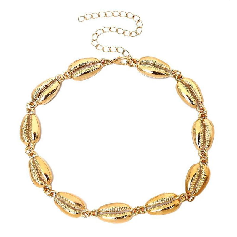 

Hot Fashion Bohemian Unique Jewelry Set Gold Color Necklace and Bracelet Set Alloy Charm Pendant Bracelet Necklace Set for Women