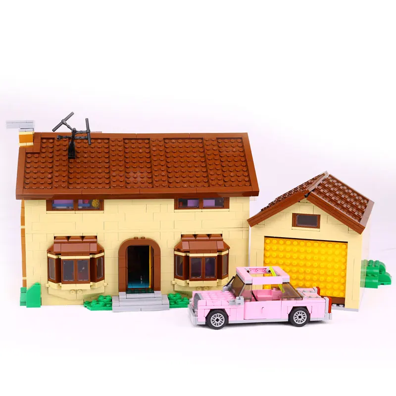 

16005 The Simpsons House Building Blocks Family Home Model Bricks Educational Toys Compatible with Legoing Movie 71006 Set