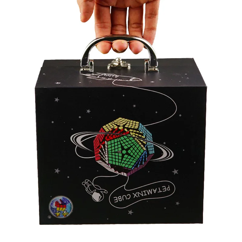 SHENGSHOU 8 слоев Kilominx Cube Черный