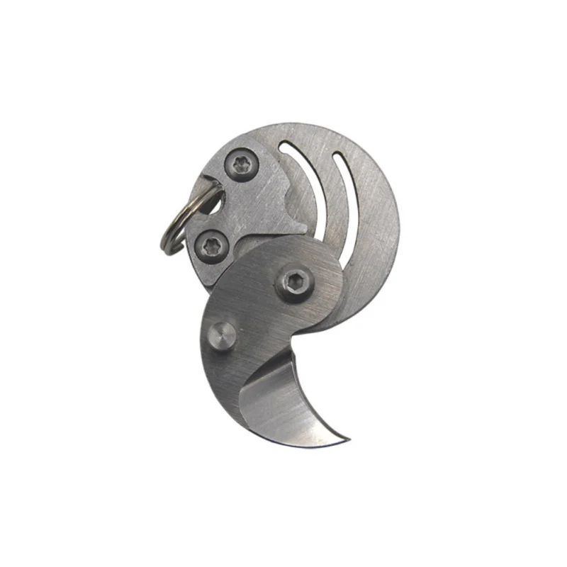 

Coin Knife Outdoor EDC Keychain Multifunction Tool Portable Mini Folding Knife
