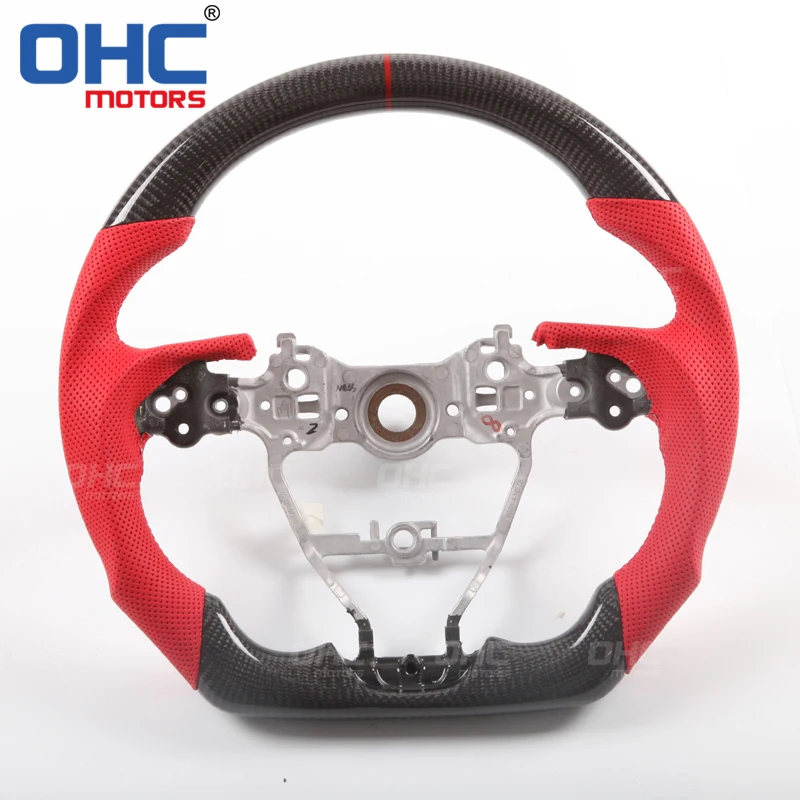 

Real Carbon Fiber Steering Wheel for Toyota Camry / Rav 4 /Corolla 2018-2019