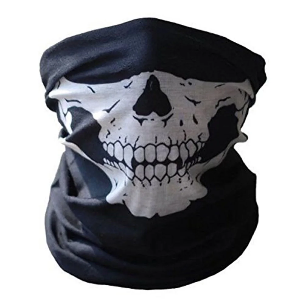 

FancyQube New 2017 Outdoor Scarf Mask Variety Turban Magic Scarves Face Mesh Headband Skull Neck Bandanas