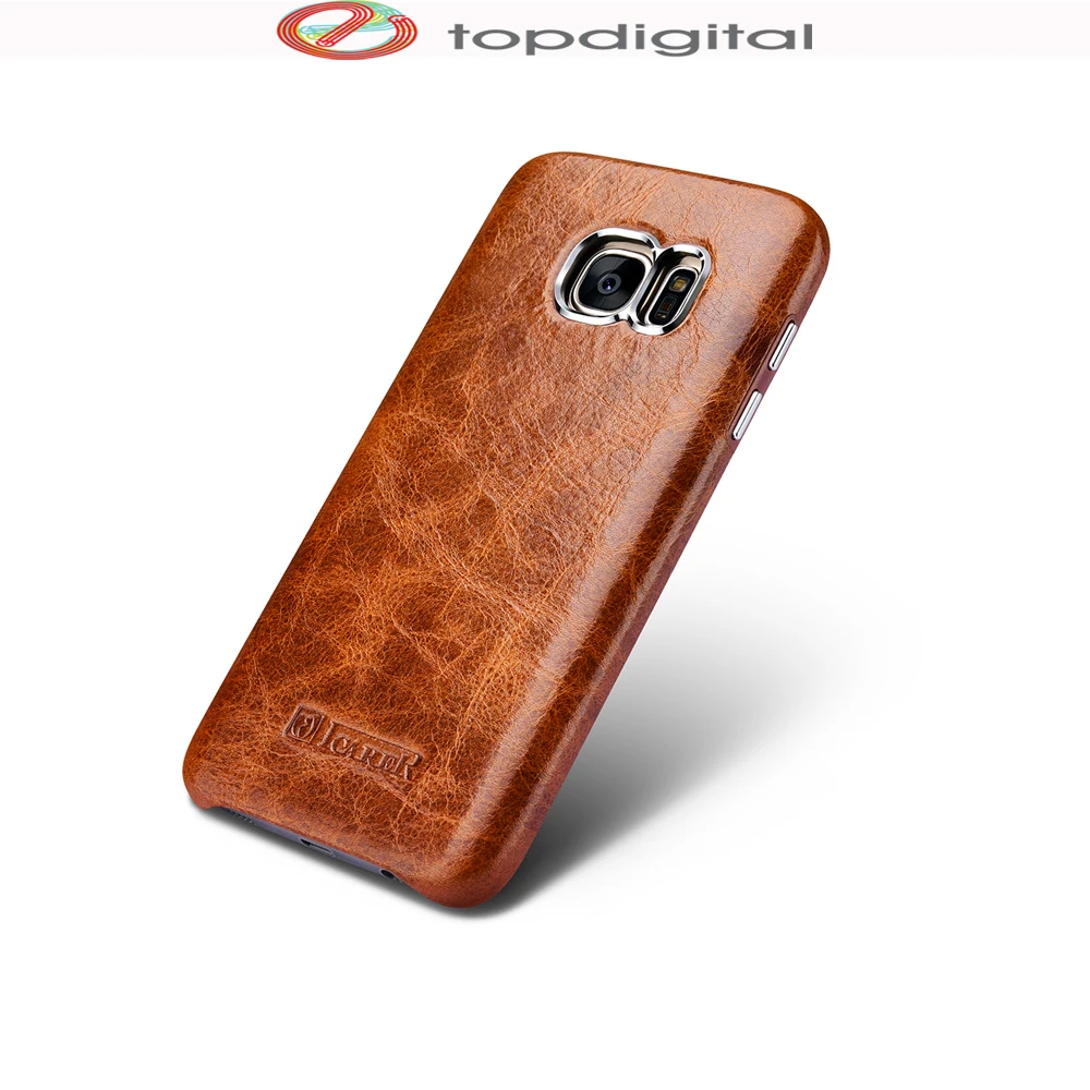 Чехол icarer из натуральной кожи для Samsung Galaxy S7 edge|case for samsung galaxy|case samsungleather case |