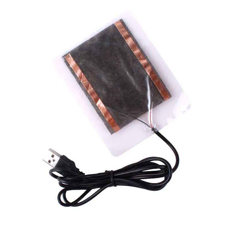 USB нагревательный обогреватель зимняя теплая пластина для обуви Golves коврик для мыши удобный