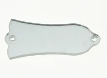 Kaish espejo plástico LP Guitarras truss rod cubierta 2 agujeros se adapta a estilo Gibson Les Paul