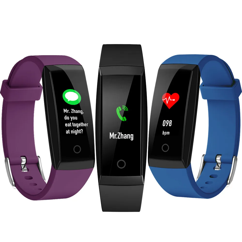 

W8 Smart Wristband IP67 Waterproof Smart Bracelet 2018 Heart rate Bracelet Fitness tracker watchband for Android IOS PK mi band3