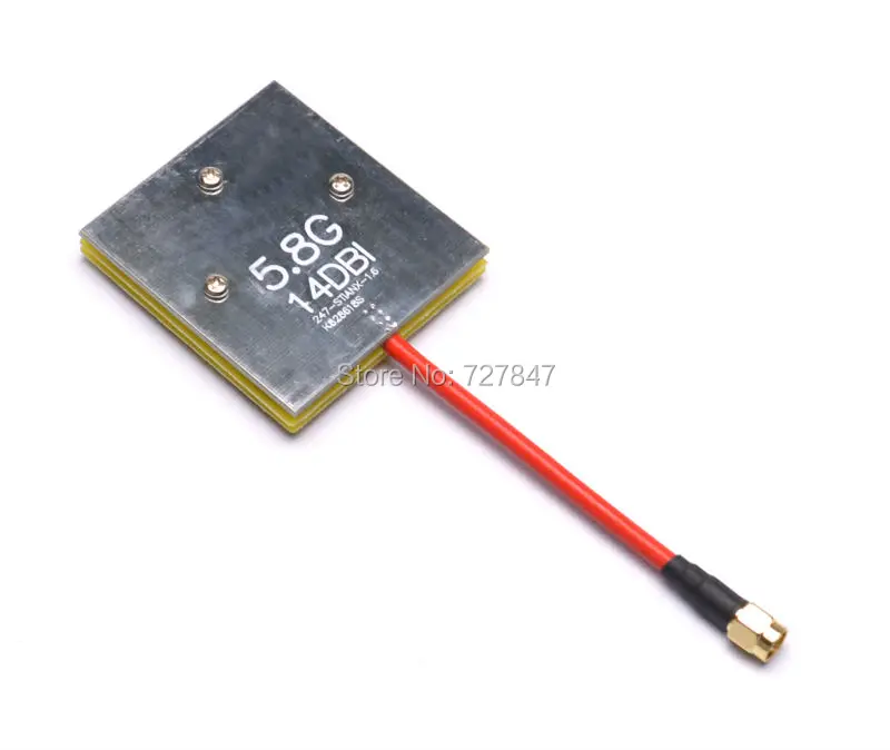 5.8G 14dBi High Gain Panel Antenna RC Multirotor Airplanes Antenna For DJI Phantom/Fixed Wing/Multicopter RPSMA / SMA Optional