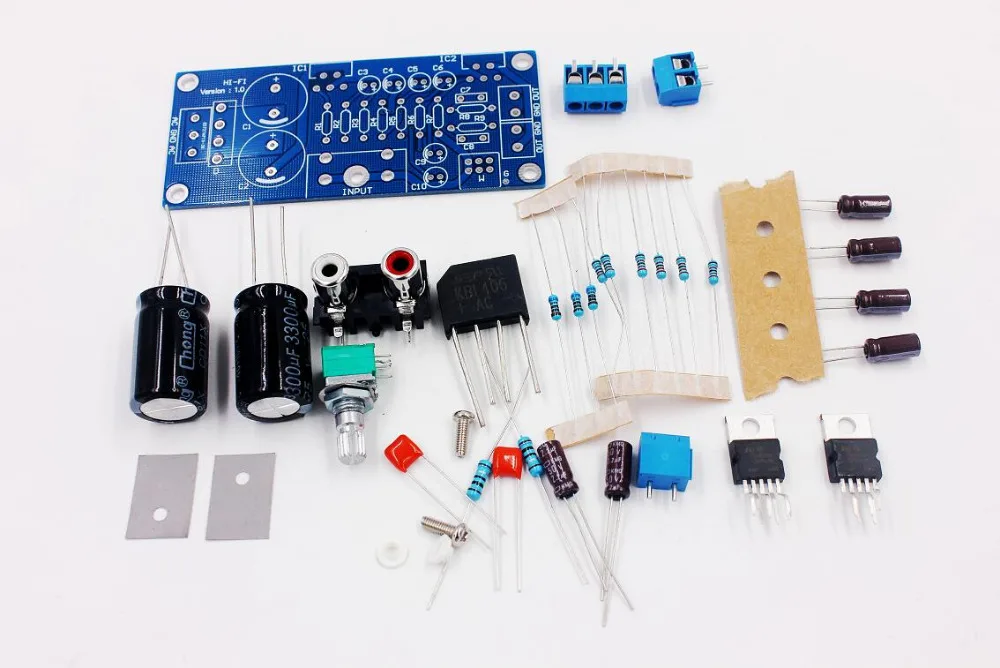 DIY kits TDA2030 power amplifier board 2.0 Stereo Audio
