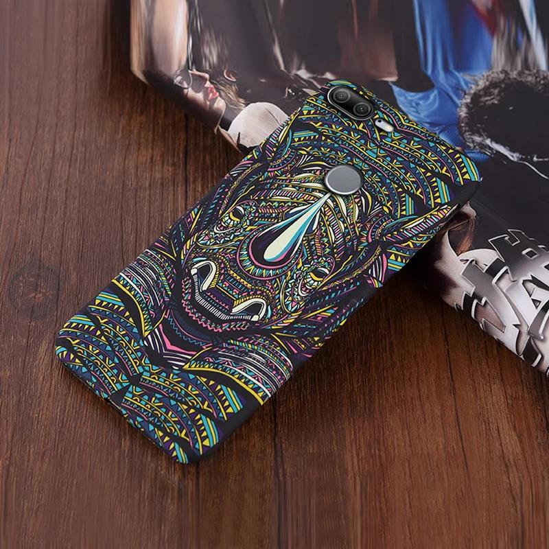 YonLinTan coque чехол для Huawei Honor 9 9i Honor9 мобильный телефон слон тигр животное Аватар