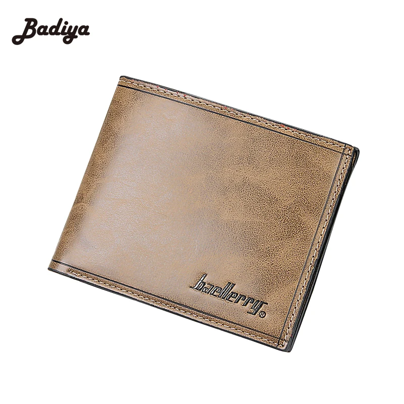 New Designer Short font b Purse b font With Card Holder PU Leather Male Money font