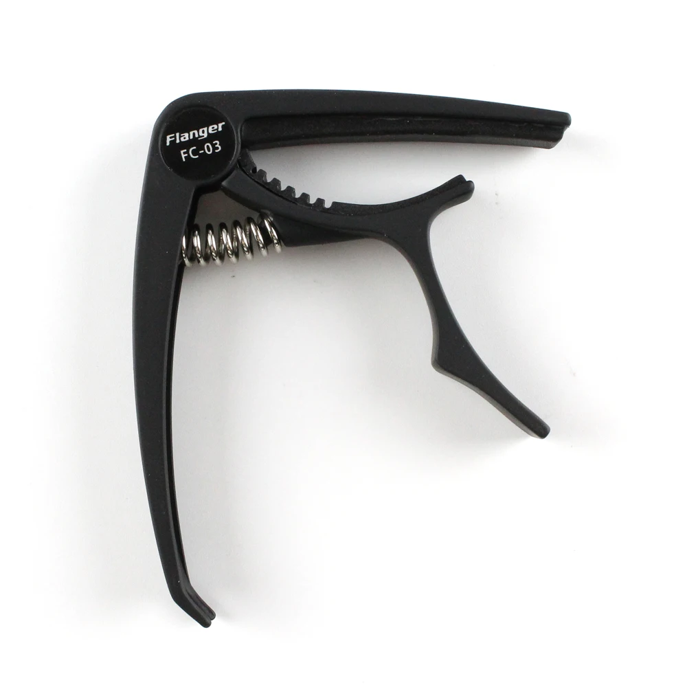 

Guitar Capos Single-handed with Zinc Alloy for Acoustic and Electric Guitars Extra Function As A Guitar String Pin Puller FC-03