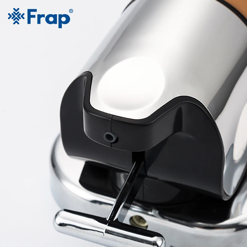 FRAP Bathroom Soap Dispenser Wall-mounted Soap Box Gold Finished Kitchen liquid Soap Dispenser Pop Up Soap Bottle tap