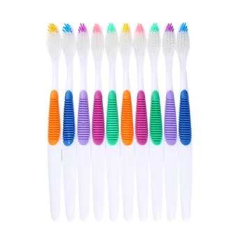 

20pcs Adult Family Use Super Soft Toothbrush Brush Oral Care Tooth Brush Oral Hygiene For Home Travel Protect Teeth Gingiva Sale