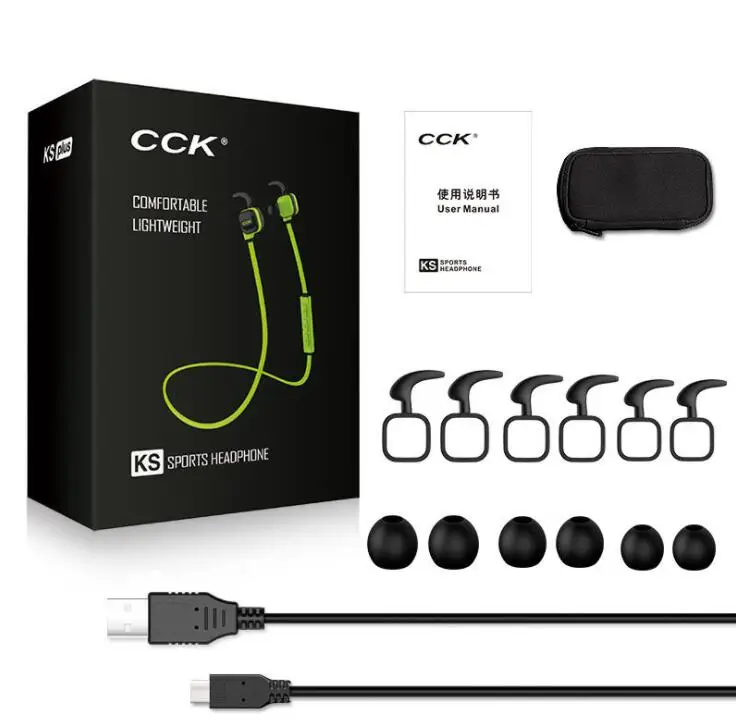 KS Plus Спортивная bluetooth гарнитура беспроводные наушники с микрофоном