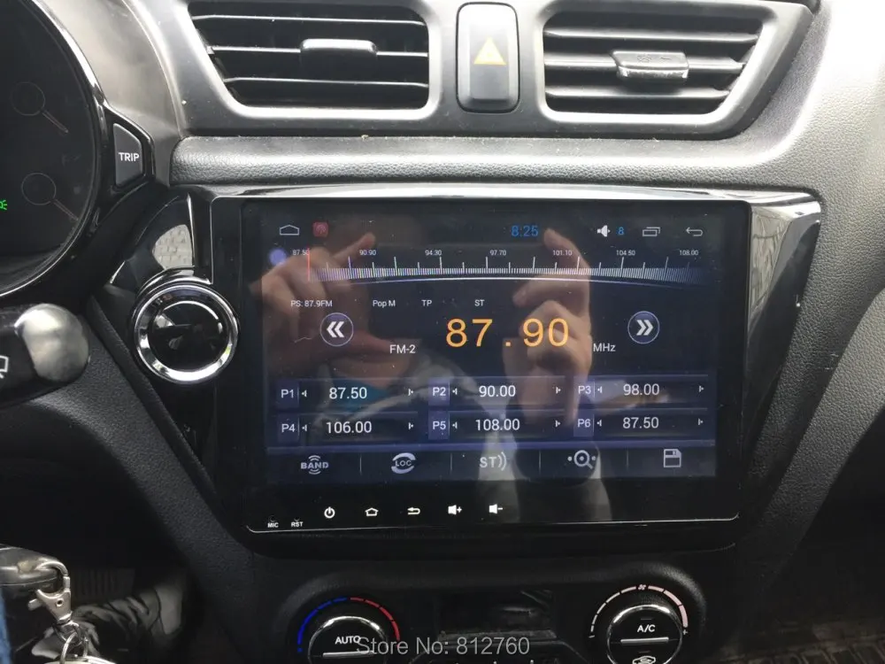 Best Nedehe Quad Core 2G RAM 9 inch 1024*600 Android 7.1 Car DVD (NO) GPS for Kia RIO K2 Navigation System Radio Stereo Head Unit 3