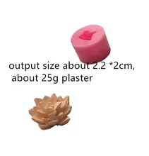Best Offers Sugar fondant Flower Shape 3D silicone chocolate mold Hand Making Ceramic Craft Clay Silicone Mold