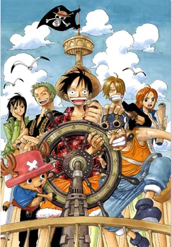 

5x7ft One Piece Roronoa Zoro Monkey D. Luffy Ship Custom Photo Studio Background Backdrop Vinyl 220cm x 150cm